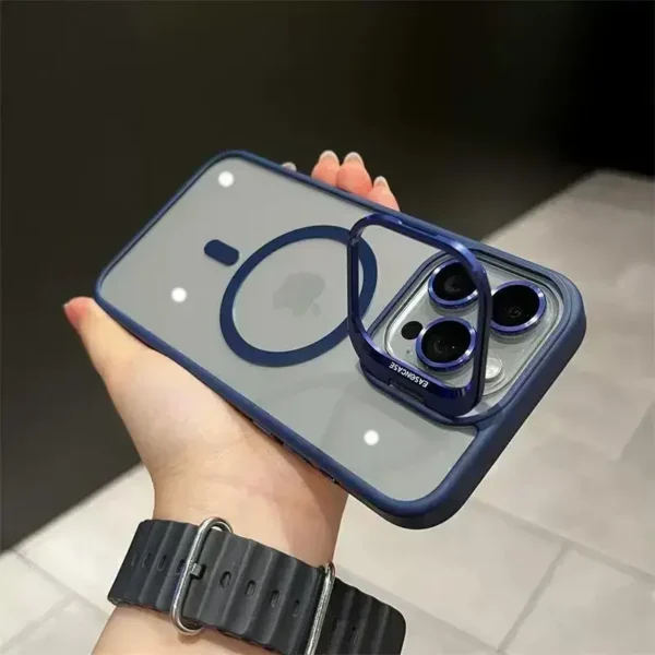 Clear Fashion And Ultra Thin with Lens Stand iPhone Case - Image 10