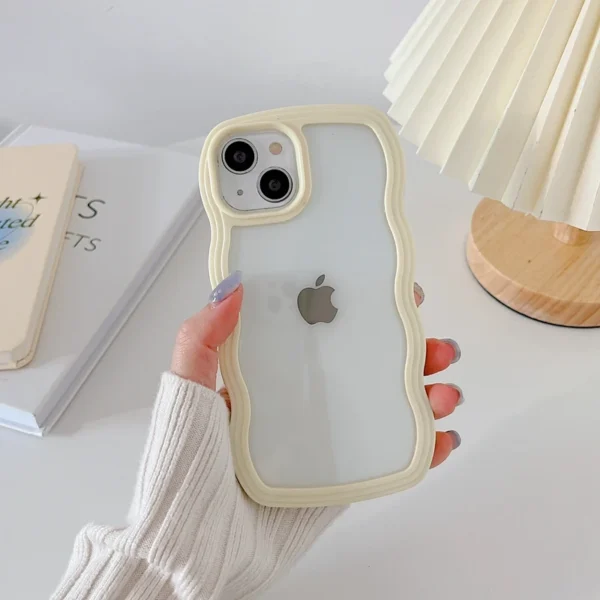 Soft Wavy Lines Phone Case For iphone 15 11 12 13 14 Pro Max XS - Image 10