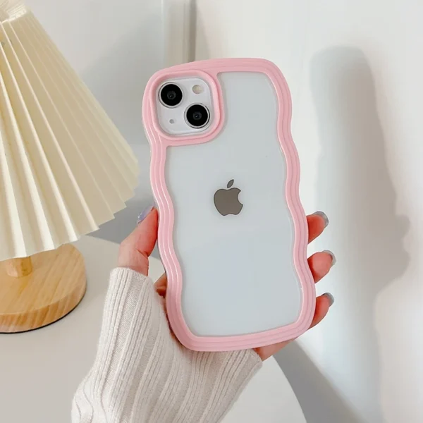 Soft Wavy Lines Phone Case For iphone 15 11 12 13 14 Pro Max XS - Image 7