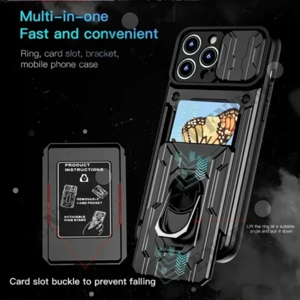 Heavy Duty Case For iPhone 15 14 13 Pro Max XR X 8 7 Plus SE - Image 2