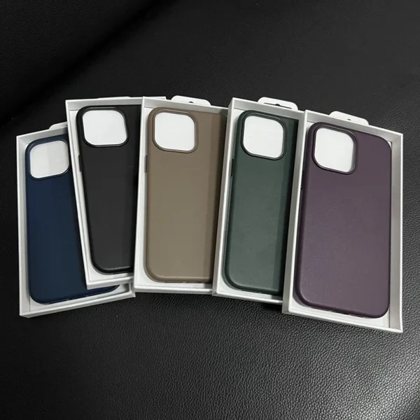 iPhone 15 Leather Case For iPhone 15 Pro Max 15 Plus Case - Image 3